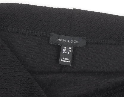 New Look Women’s Black Size 10 Pencil Stretch Skirt