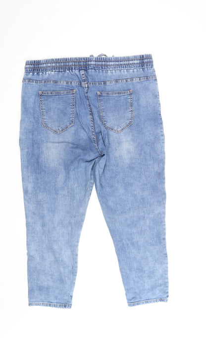 Miss RJ Women’s Blue Light Wash Jegging Jeans Size 12 Slim Fit