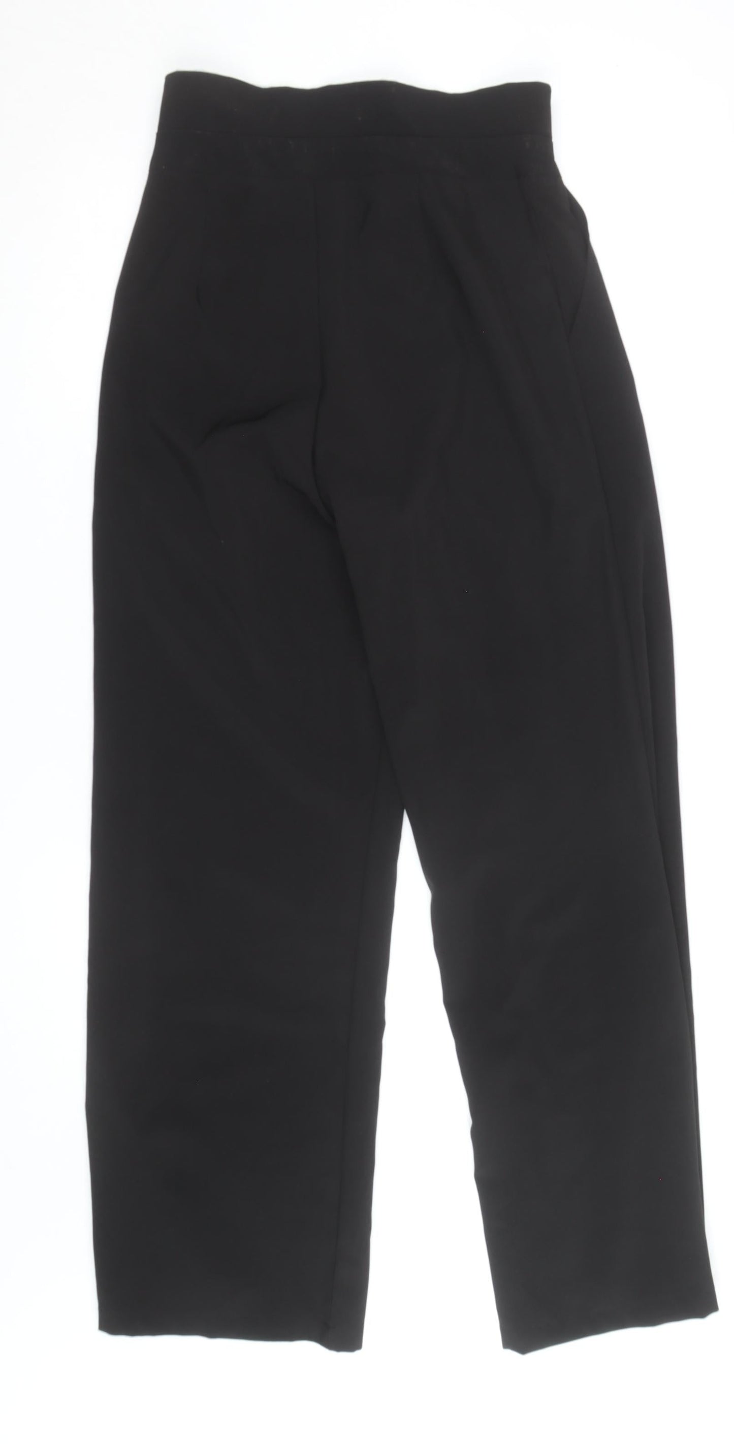 Missyempire Women’s Black High Waist Pleated Dress Trousers Size 10