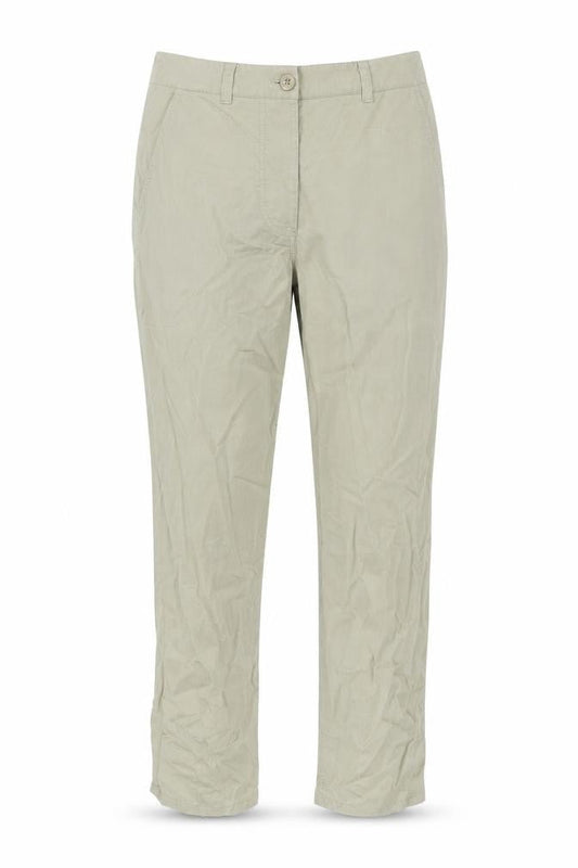 COS Women Beige Chino Trousers Size 10 Regular Fit