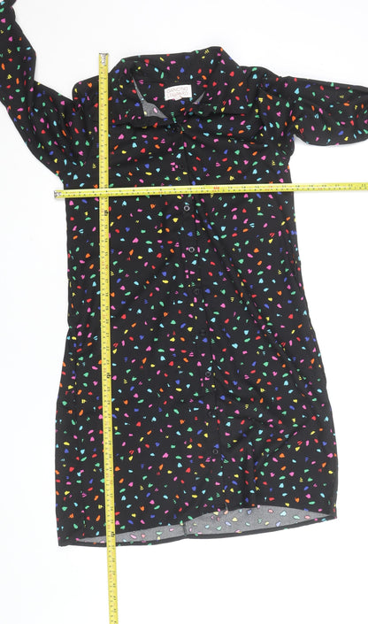 Dancing Leopard Women's Multicoloured Shirt Dress Size 10