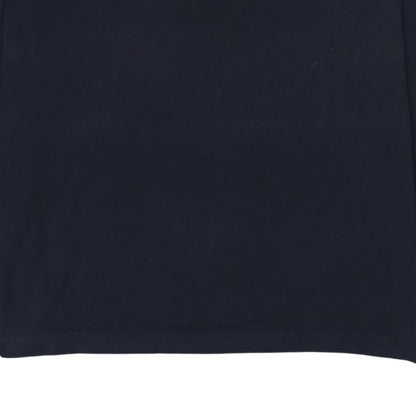 Marlboro Classics Men's Navy Long Sleeve Crew Neck T-Shirt Size L Cotton