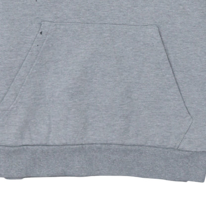 Ellesse Mens Grey Pullover Hoodie M Hooded Embroidered Sports Fleece