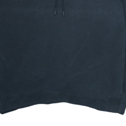 Nike Women Black Small Pullover Hoodie Sweatshirt Cotton Blend