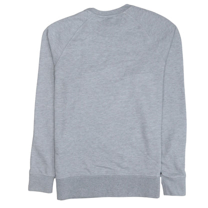 GANT Men's Grey Embroidered Logo Sweatshirt M Regular Fit