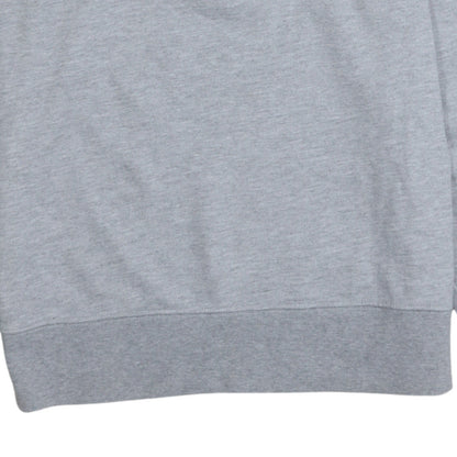 GANT Men's Grey Embroidered Logo Sweatshirt M Regular Fit