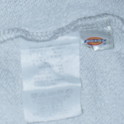 Dickies Men’s Grey Full Zip Hoodie Size M Regular Fit Fleece