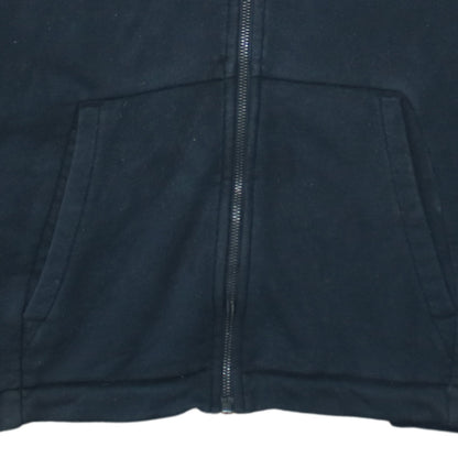 Nike Men’s Black Full Zip Hoodie Size M Fleece Sportswear