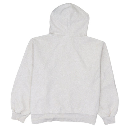 Adidas Women Beige Pullover Hoodie UK 12 Classic Logo Sweatshirt
