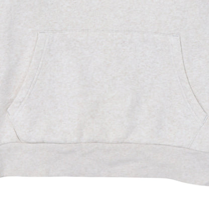 Adidas Women Beige Pullover Hoodie UK 12 Classic Logo Sweatshirt