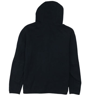 Nike Men's Black Full Zip Hoodie L Sports Fleece Sweatshirt