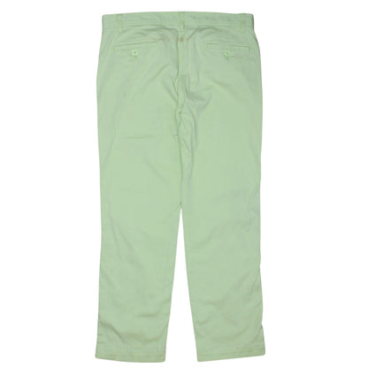 Polo Jeans Co Ralph Lauren Women’s Green Chino Trousers Size 8