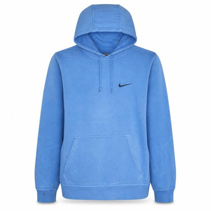 Nike Men's Blue Pullover Hoodie L Long Sleeve Fleece Sweatshirt