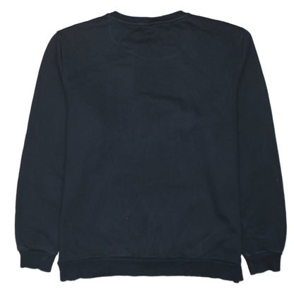 Puma Men’s Black XL Crew Neck Logo Pullover Sweatshirt