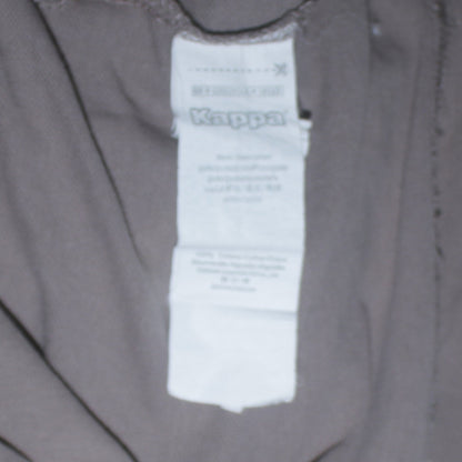 Kappa Men's Brown Cotton Polo Shirt XL Regular Fit Short Sleeve