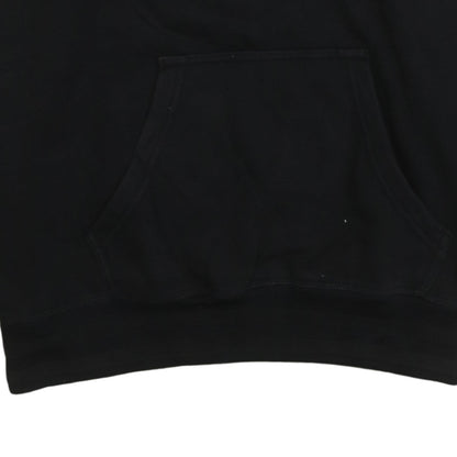 Champion Men's Black Small Pullover Hoodie with Logo and Pockets