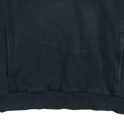 Fila Men’s Black Pullover Hoodie Small Logo Sportswear Fleece