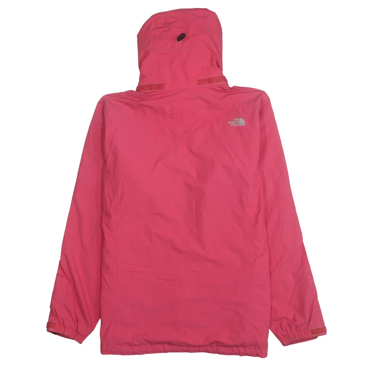 The North Face Women's Pink Waterproof Hooded Rain Jacket XL