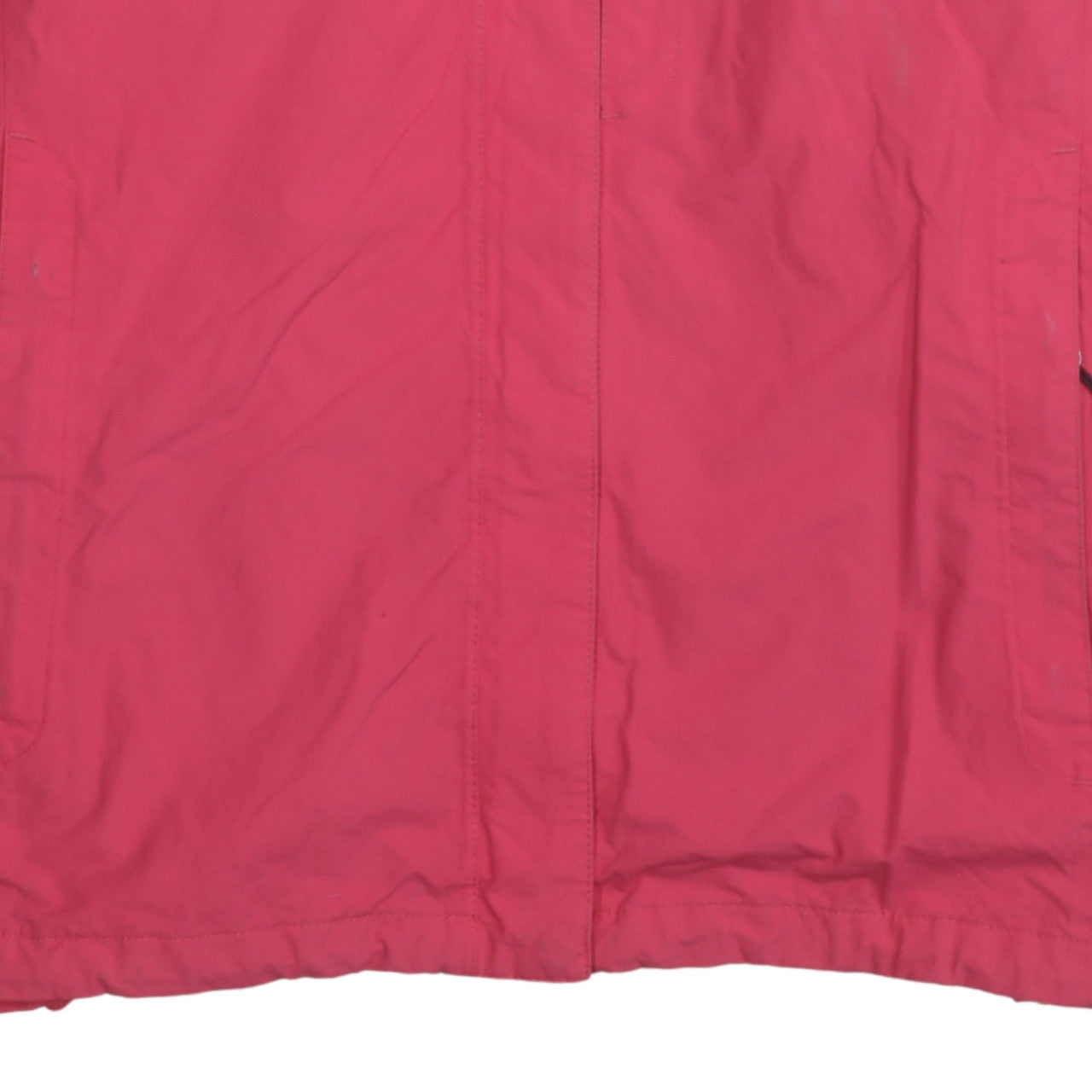 The North Face Women's Pink Waterproof Hooded Rain Jacket XL