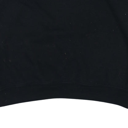 Lee Cooper Men's Black Pullover Sweatshirt M Regular Fit