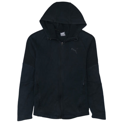 Puma Men's Black Full Zip Hoodie Size S Regular Fit