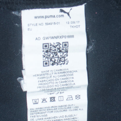 Puma Men's Black Full Zip Hoodie Size S Regular Fit