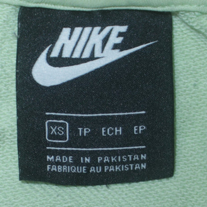 Nike Men's Green XS Pullover Sweatshirt with Embroidered Logo