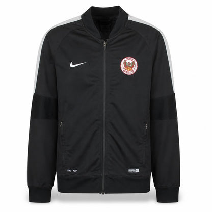 Nike Men's Black Full Zip Dri-Fit Sports Sweatshirt M