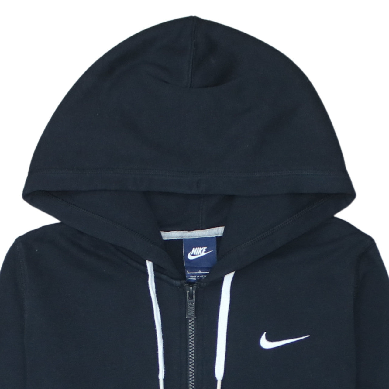 Nike Men's Black Full Zip Hoodie Size M Sportswear Sweatshirt