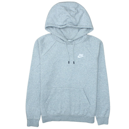 Nike Men's Grey Pullover Hoodie S Regular Fit Fleece Sportswear