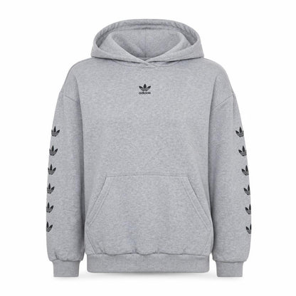 Adidas Women Grey Long Sleeve Pullover Hoodie Size 8