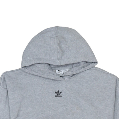 Adidas Women Grey Long Sleeve Pullover Hoodie Size 8
