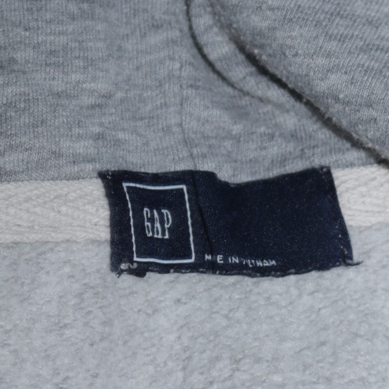 GAP Women’s Grey Full Zip Hoodie Size L Cotton Blend Casual