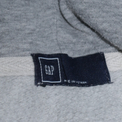 GAP Women’s Grey Full Zip Hoodie Size L Cotton Blend Casual
