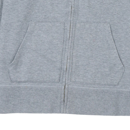 GAP Women’s Grey Full Zip Hoodie Size L Cotton Blend Casual