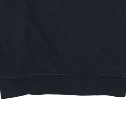 Nike Women's Black Small Pullover Sweatshirt with Logo Print