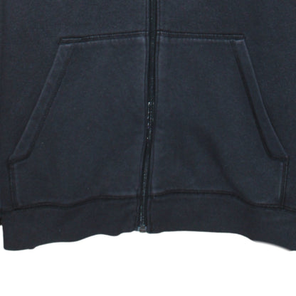 Under Armour Boys Black Full Zip Hoodie YXL 14-15 Years ColdGear