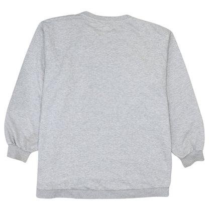 NBA Los Angeles Lakers Womens Grey Crew Neck Pullover Sweatshirt L
