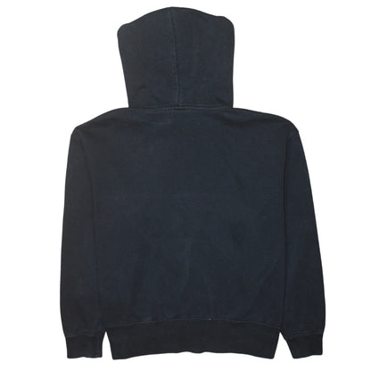 Nike Women's Black Small Pullover Hoodie Cotton Blend Lined