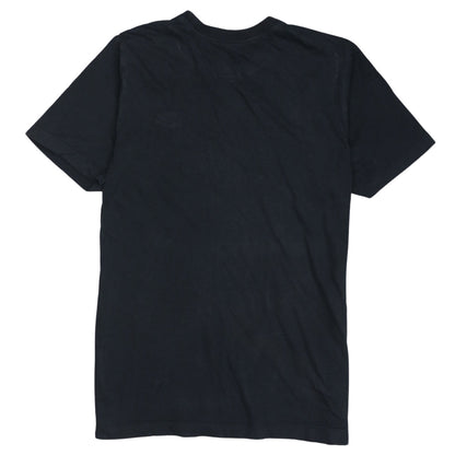 Nike Men's Black Crew Neck Short Sleeve Classic Cotton T-Shirt Size M
