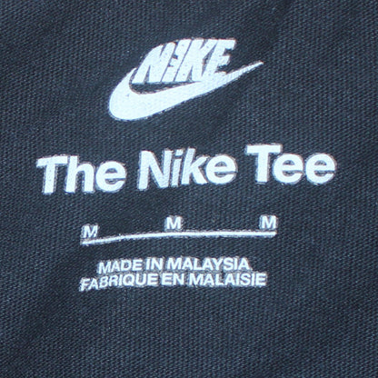 Nike Men's Black Crew Neck Short Sleeve Classic Cotton T-Shirt Size M