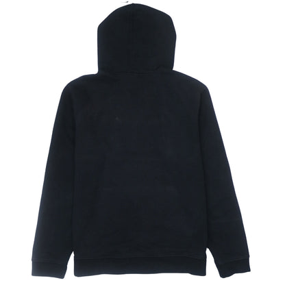 GAP Men’s Black Pullover Hoodie Medium Logo Fleece Sweatshirt