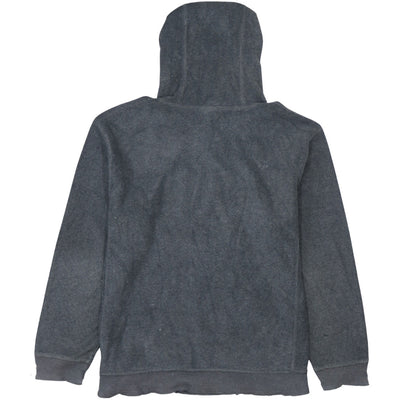 GAP Mens Grey Pullover Hoodie Medium Fleece Logo Sweatshirt