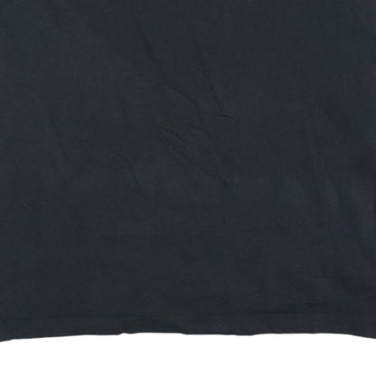 Levi's Women's Black Cotton Logo T-Shirt Medium