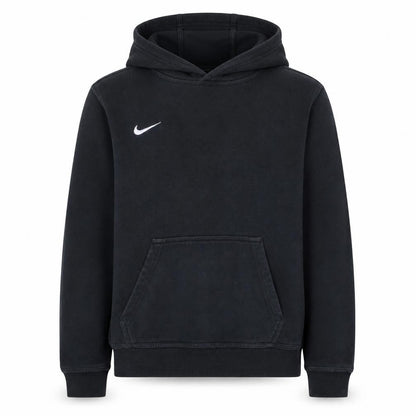 Nike Boys Black XL Pullover Hoodie 13-15 Years Soft Cotton Blend