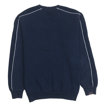 Ellesse Men's Blue Crew Neck Pullover Sweatshirt Size M