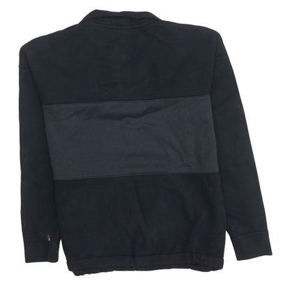 Nike Men's Black 1/2 Zip Air Logo Sweatshirt Size M