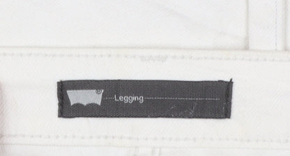 Levi's Women's White Slim Fit Jegging Jeans W28 L30