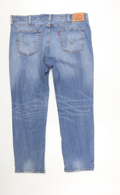 Levi's 541 Men's Blue Regular Fit Straight Denim Jeans W40 L32