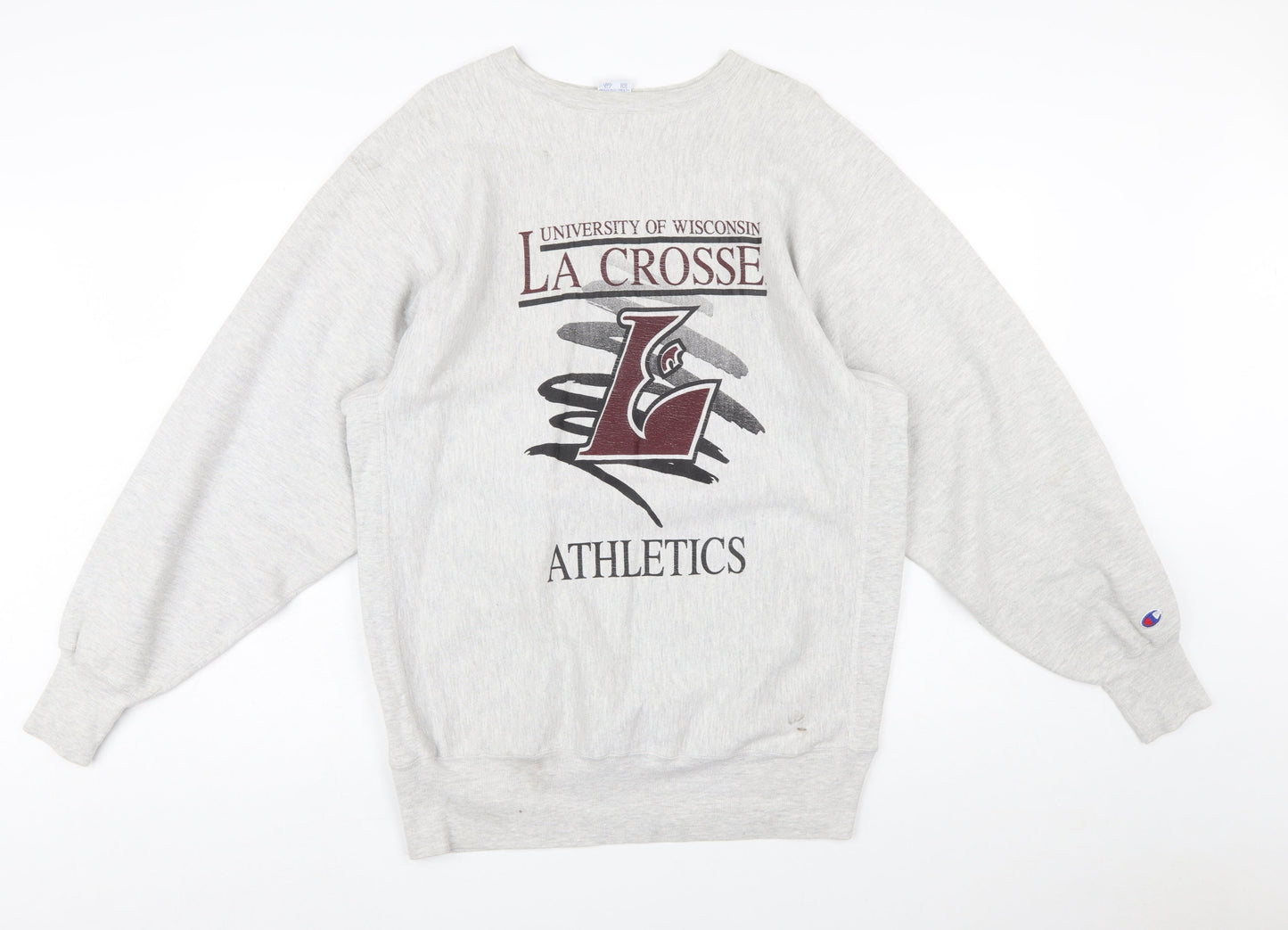 Champion Men’s Grey 2XL Reverse Weave Pullover Sweatshirt University Athletics